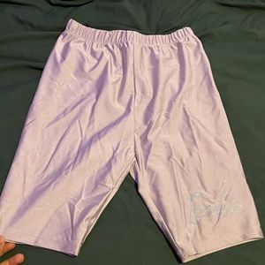 Purple Barbie shorts